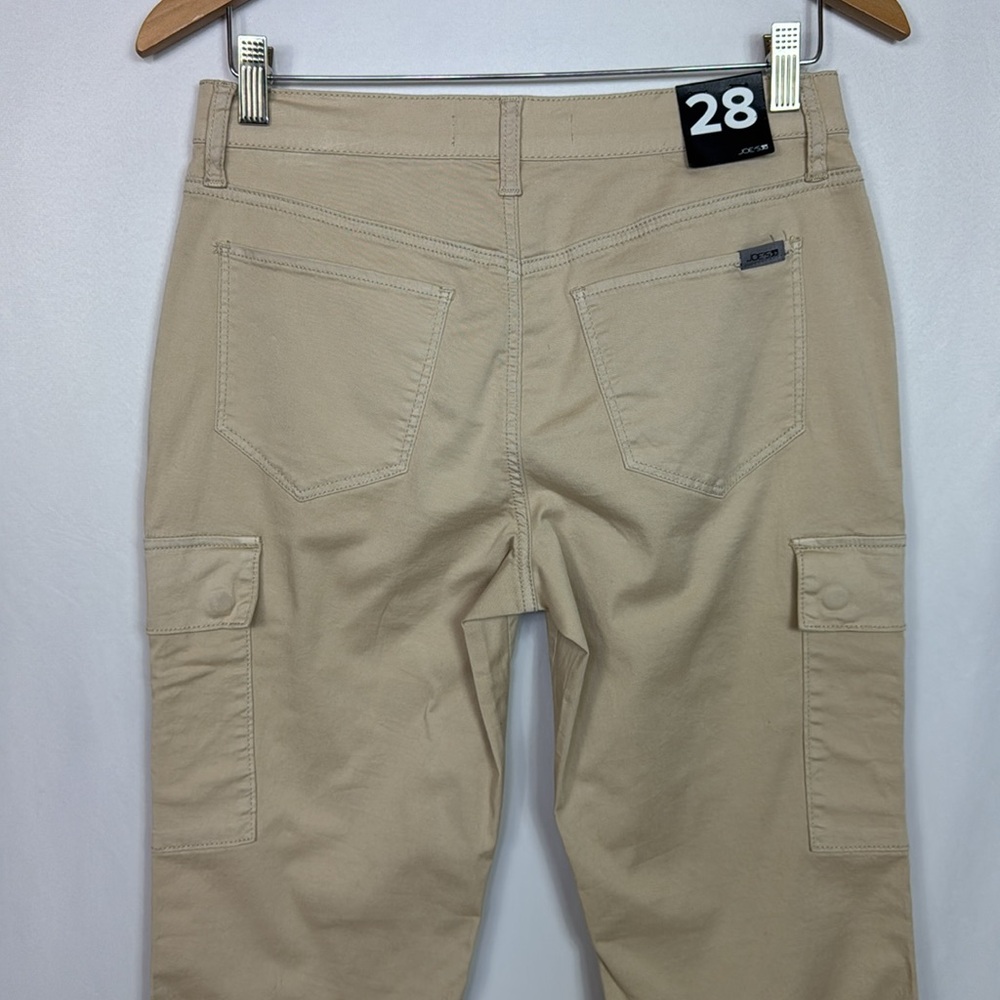Joe’s Bootcut Cargo Pants Size 28 Taupe High-waisted - Picture 9 of 15